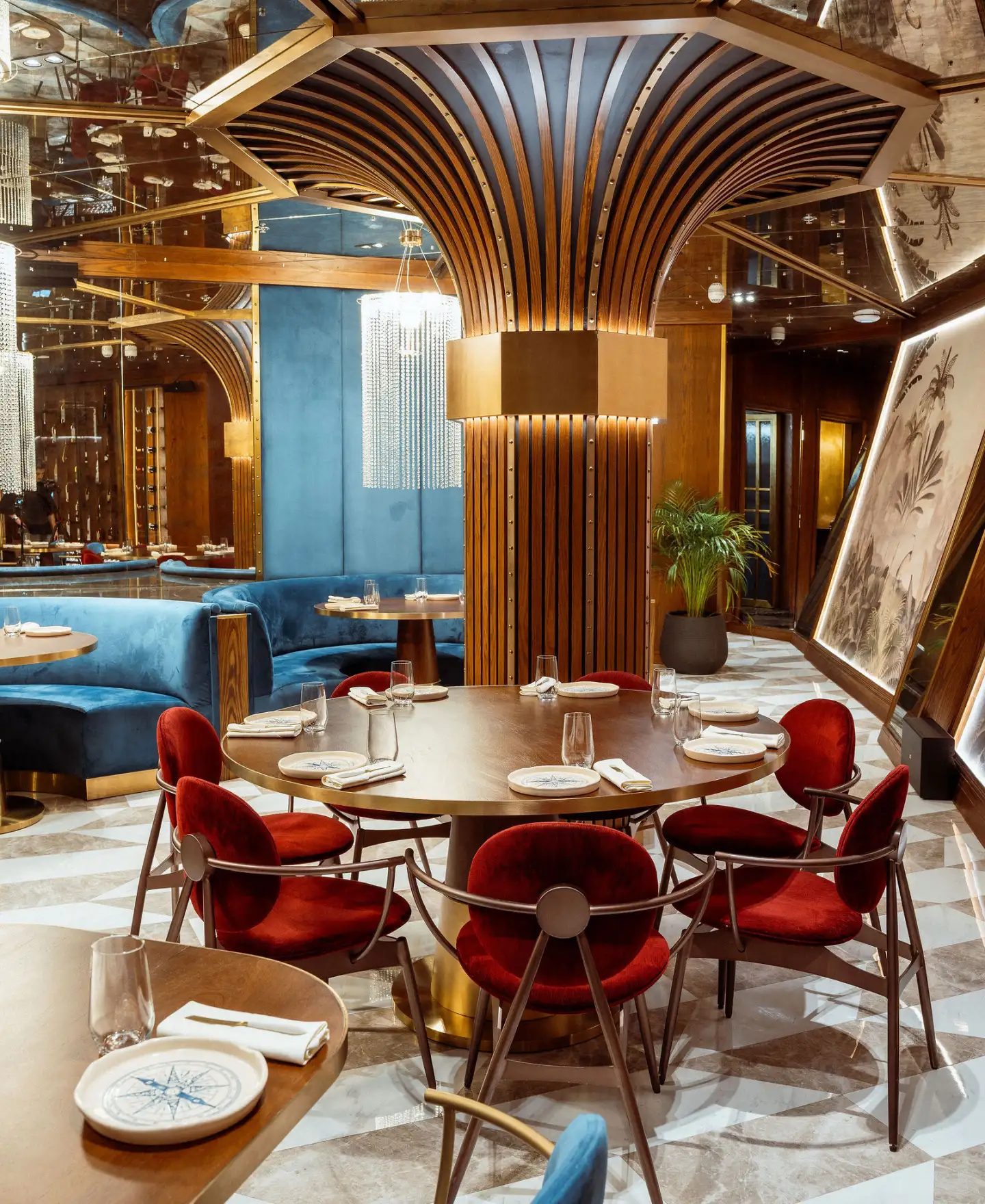 Uncut dining room